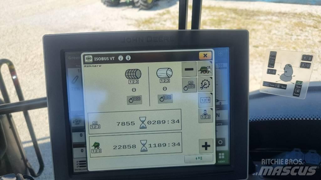 John Deere C441R محزمات مستديرة