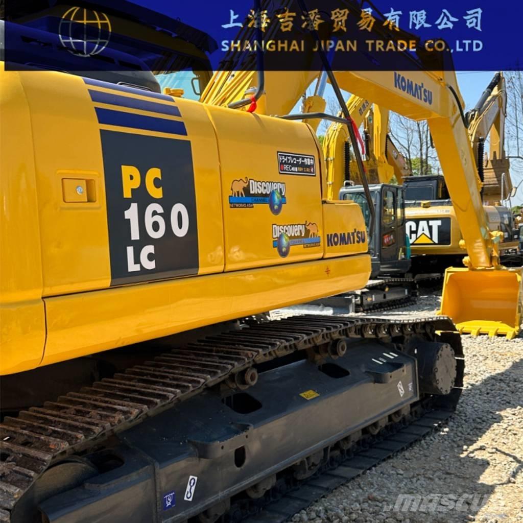 Komatsu PC 160 حفارات زحافة