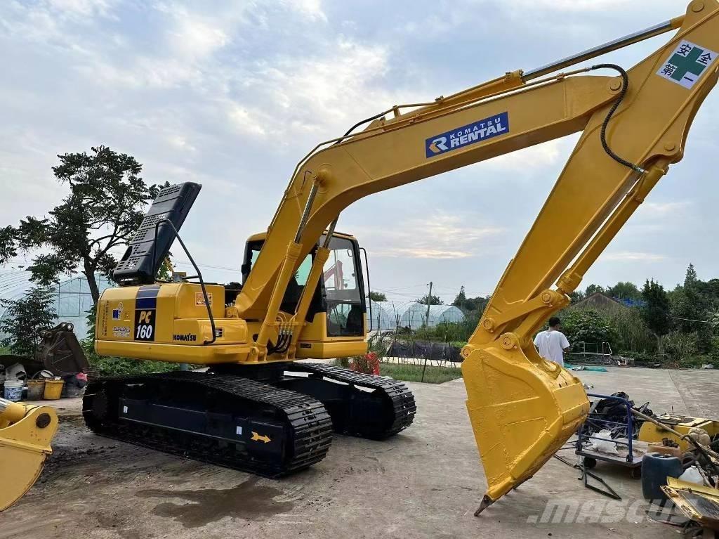 Komatsu PC 160 حفارات زحافة