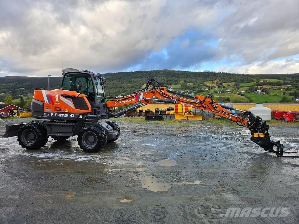 Hitachi ZX 95 W-7 حفارات بعجل