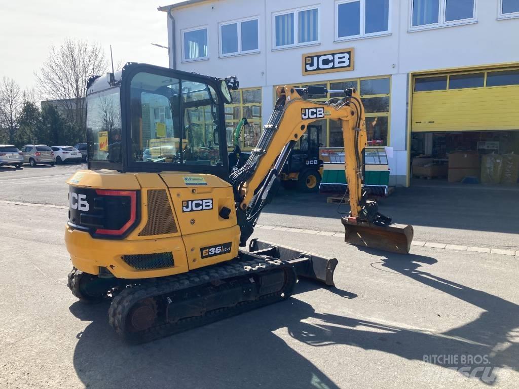 JCB 36 C-1 حفارات صغيرة أقل من 7 طن (حفارات صغيرة)
