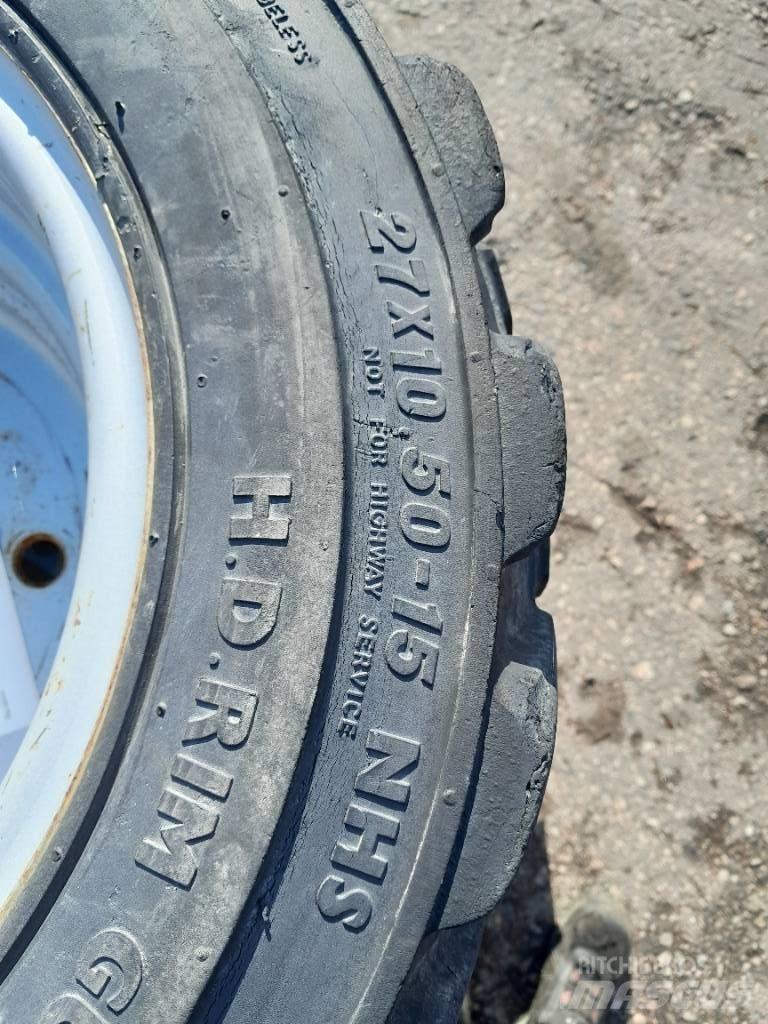 BKT 27x10,50-15 Hjul الإطارات والعجلات والحافات