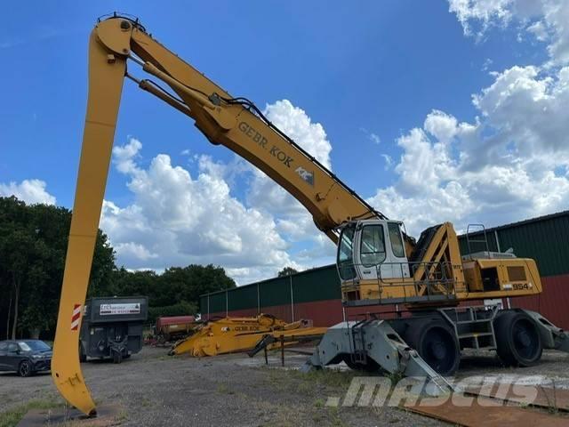 Liebherr A954 C HD مناولات المخلفات / مناولات صناعية