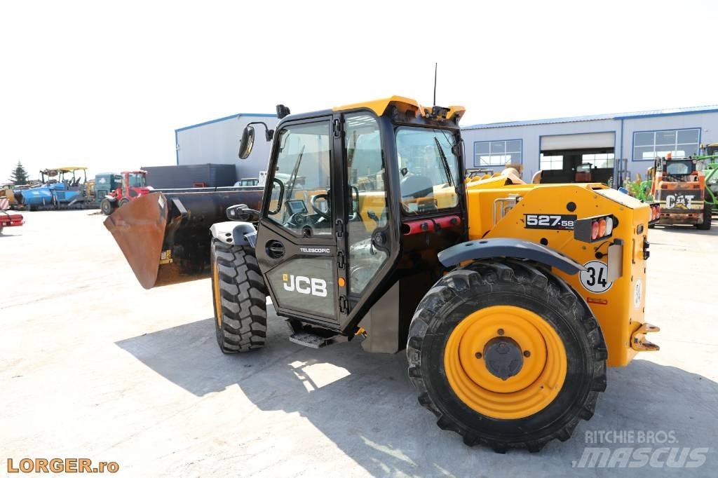JCB 527-58 Agri معدات مناولة لأغراض الزراعة
