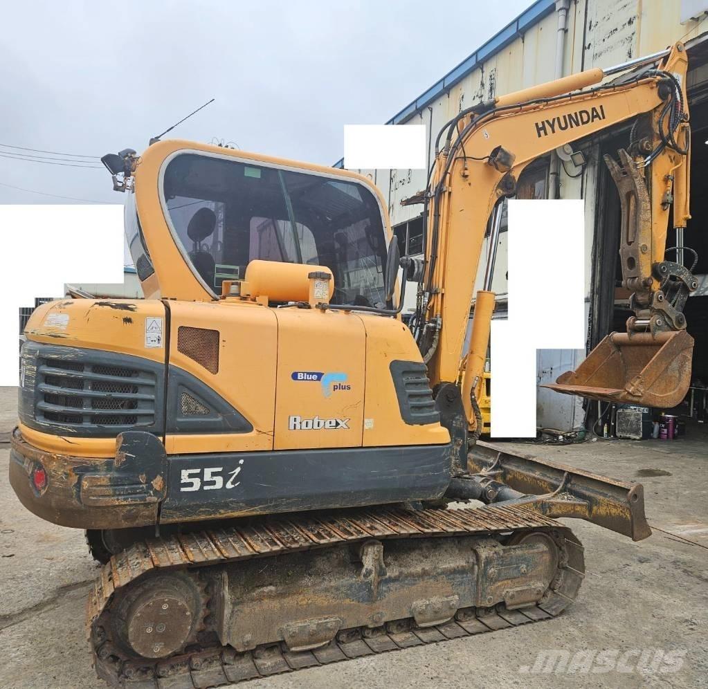 Hyundai Robex 55-9 A حفارات صغيرة أقل من 7 طن (حفارات صغيرة)