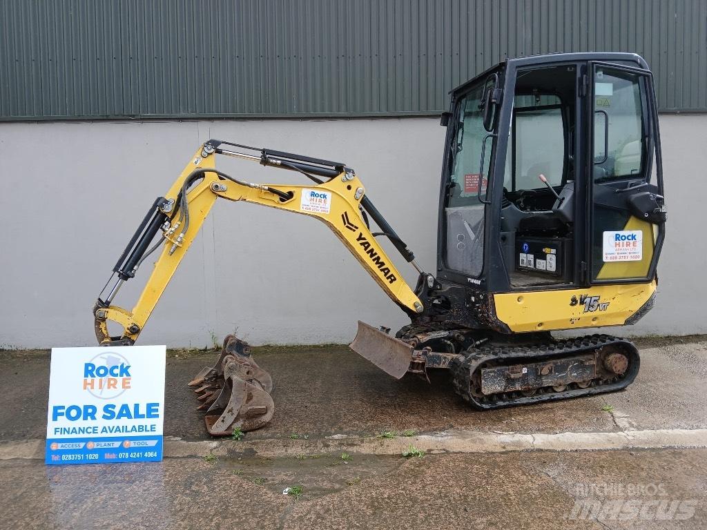 Yanmar SV 15 حفارات صغيرة أقل من 7 طن (حفارات صغيرة)
