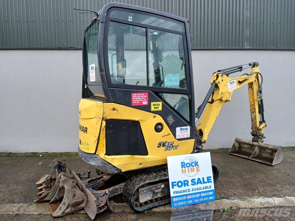 Yanmar SV 15 حفارات صغيرة أقل من 7 طن (حفارات صغيرة)