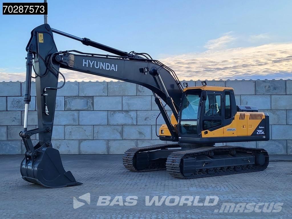 Hyundai R215 L حفارات زحافة