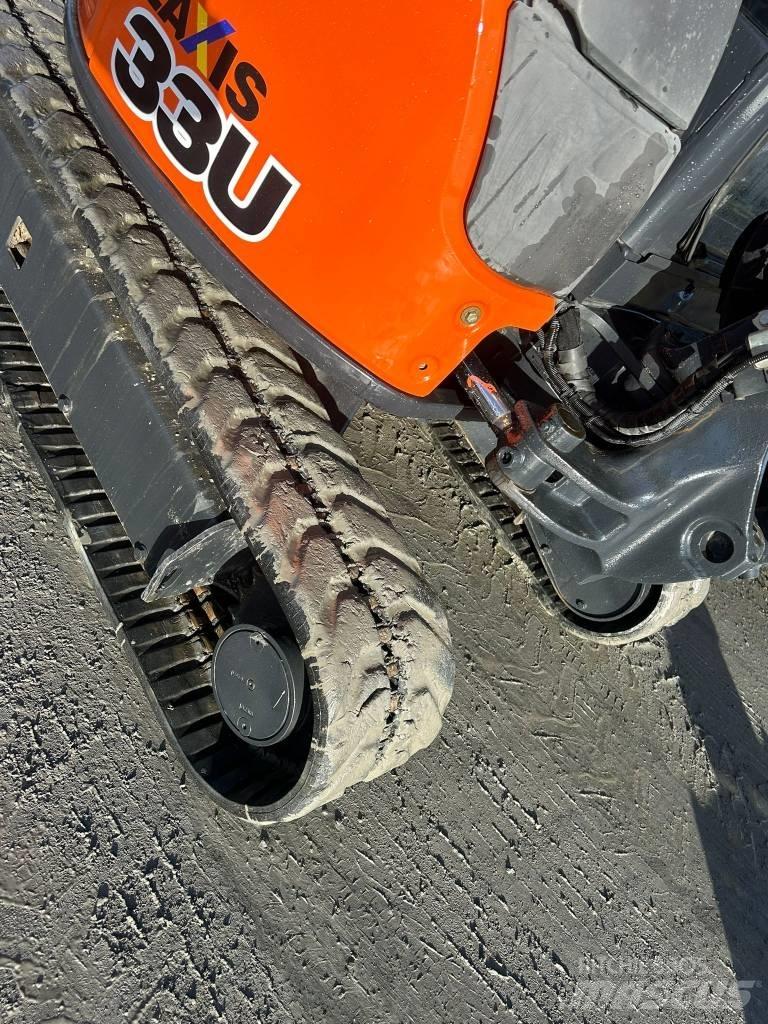 Hitachi ZX 33 U-5 حفارات صغيرة أقل من 7 طن (حفارات صغيرة)