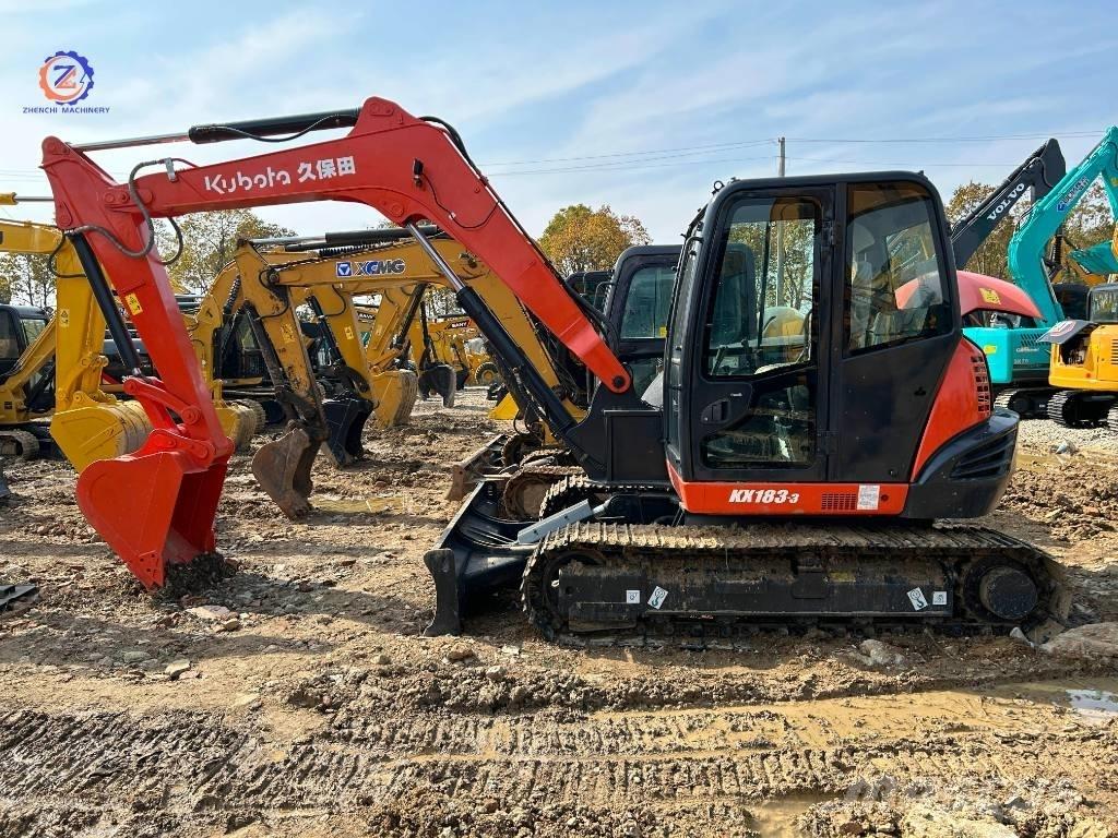 Kubota KX 183-3 حفارات صغيرة أقل من 7 طن (حفارات صغيرة)