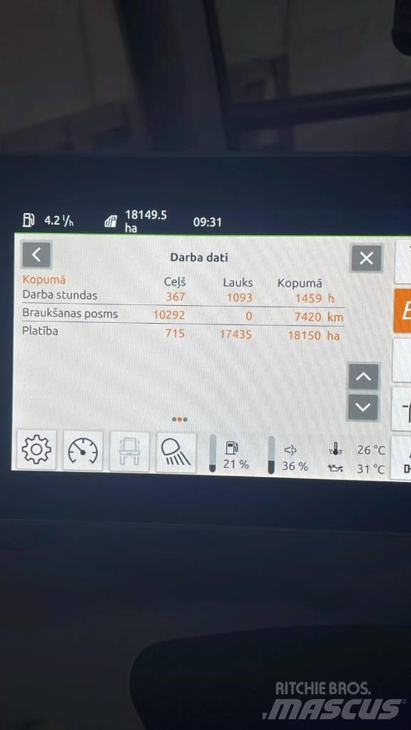 Amazone Pantera 4504 معدات رش أسمدة