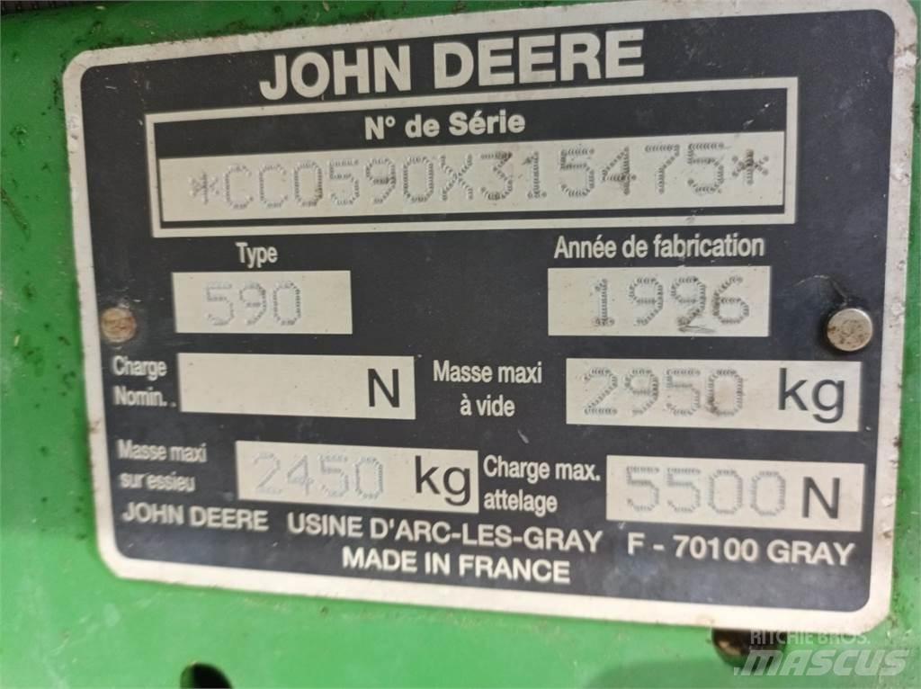 John Deere 590 محزمات مستديرة