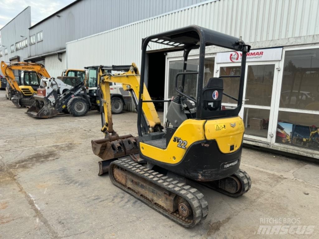 Yanmar SV22 (02117) حفارات صغيرة أقل من 7 طن (حفارات صغيرة)