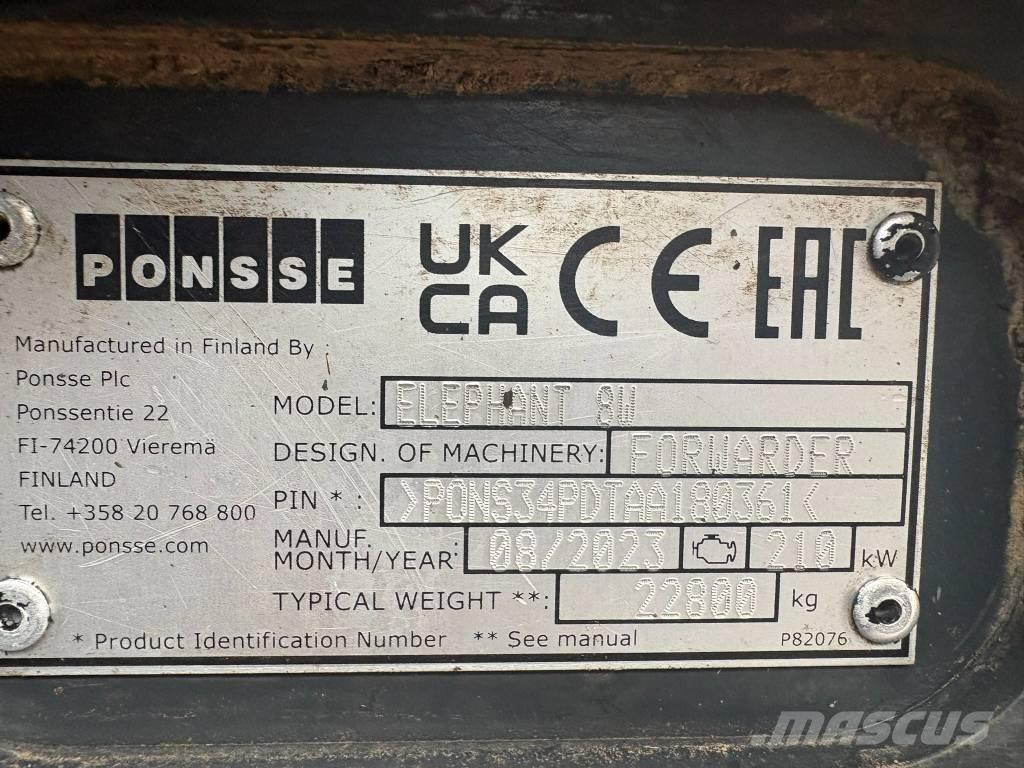 Ponsse Elephant شاحنات