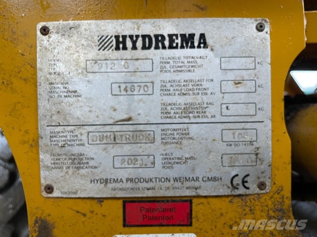 Hydrema 912 G ساحبات مفصلية