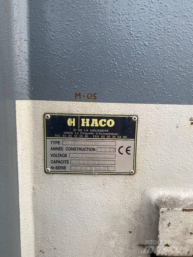  guillotine haco 3006 ماكينات لحام