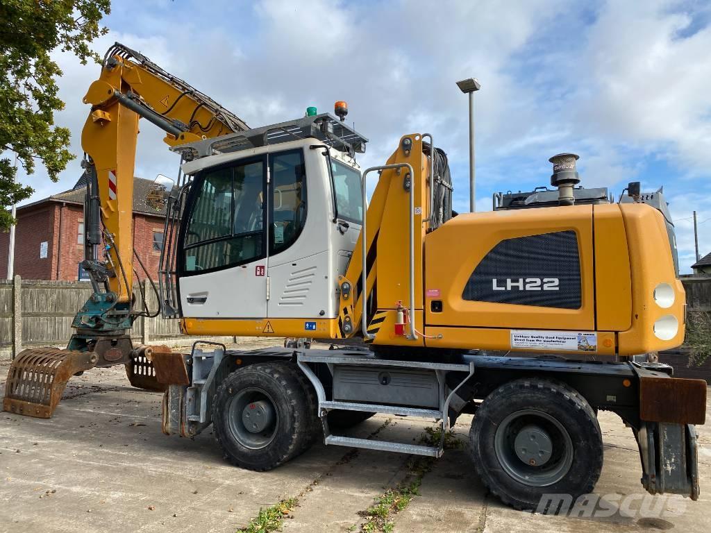 Liebherr LH 22 M مناولات المخلفات / مناولات صناعية