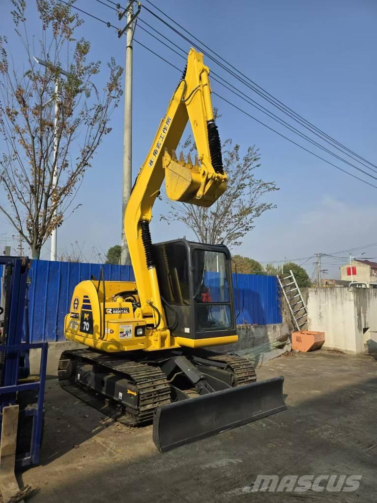 Komatsu PC 70 حفارات صغيرة أقل من 7 طن (حفارات صغيرة)