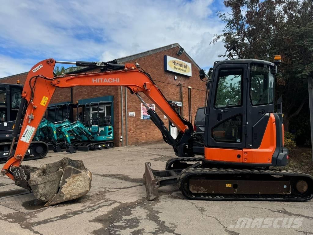 Hitachi ZX 55 U-5 حفارات صغيرة أقل من 7 طن (حفارات صغيرة)