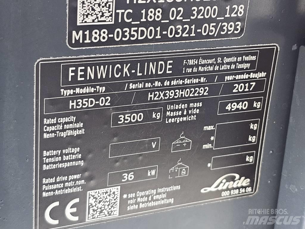 Linde H35D-02 شاحنات الديزل