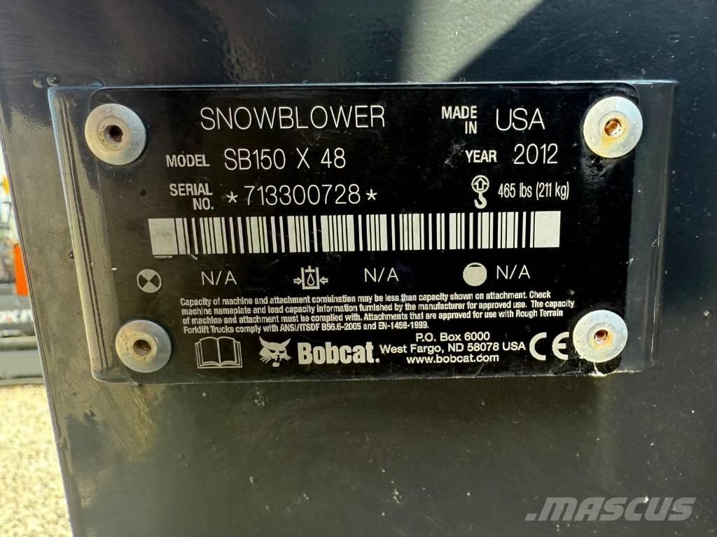 Bobcat SB 150 قاذفات الجليد