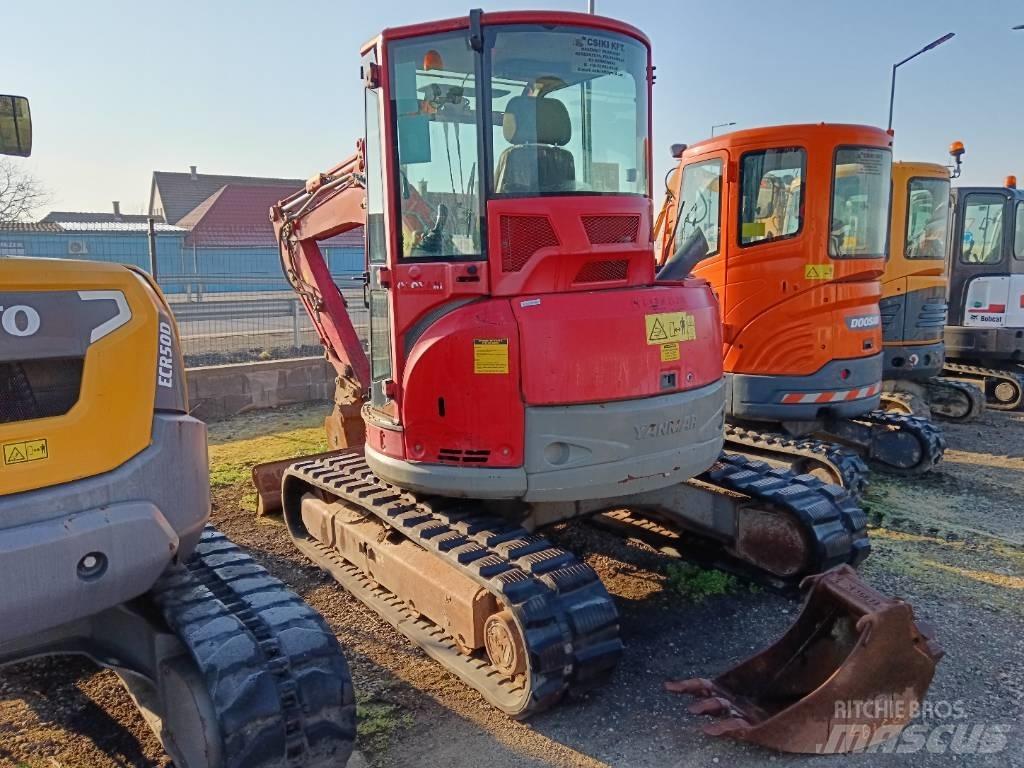 Yanmar Vio 50 حفارات صغيرة أقل من 7 طن (حفارات صغيرة)