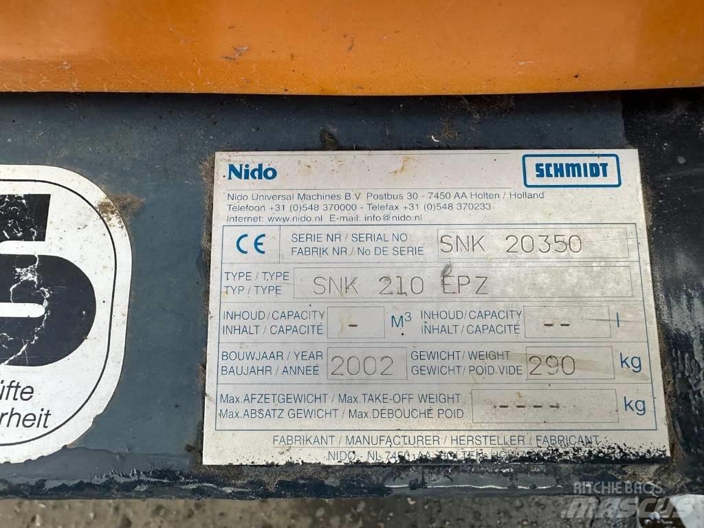 Nido SNK 210 EPZ حراثات ونصول الجليد