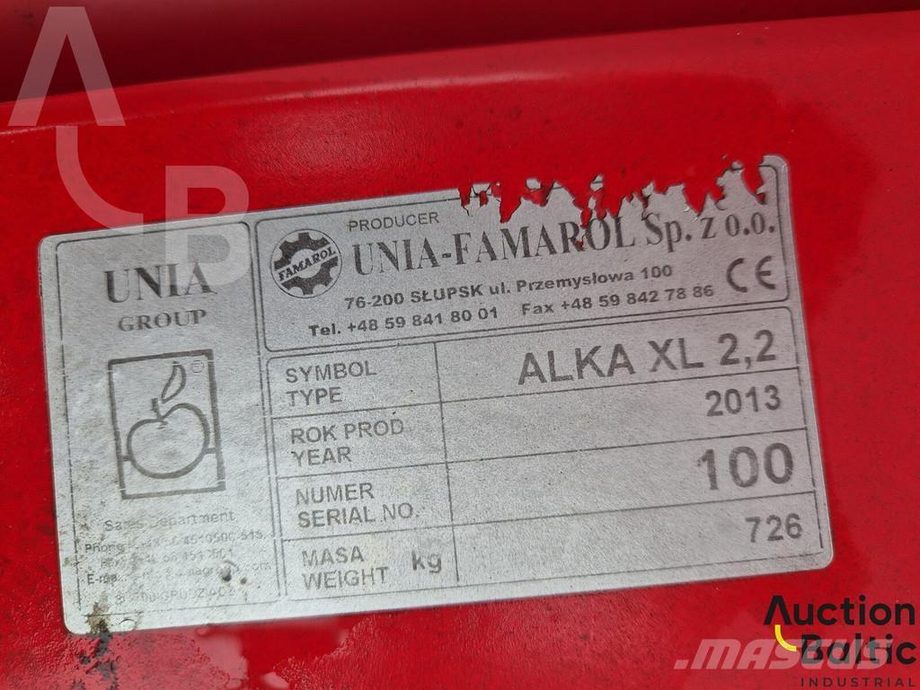 Unia Alka XL 2.2 ركوب الحشائش