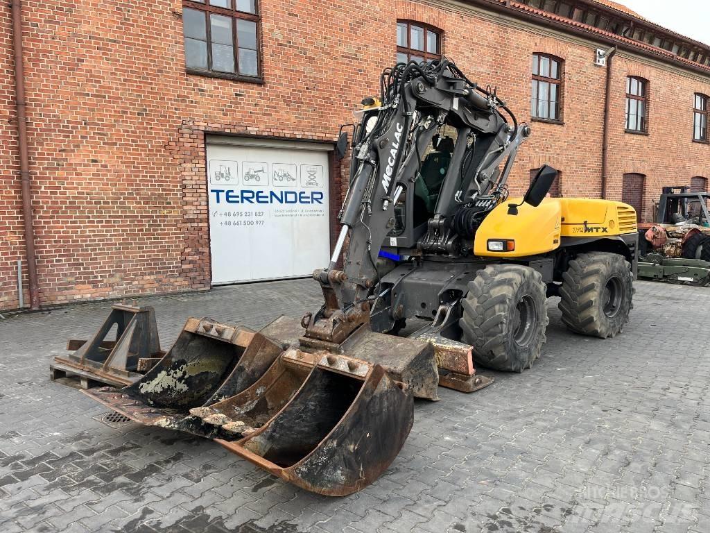 Mecalac 12 M TX حفارات بعجل