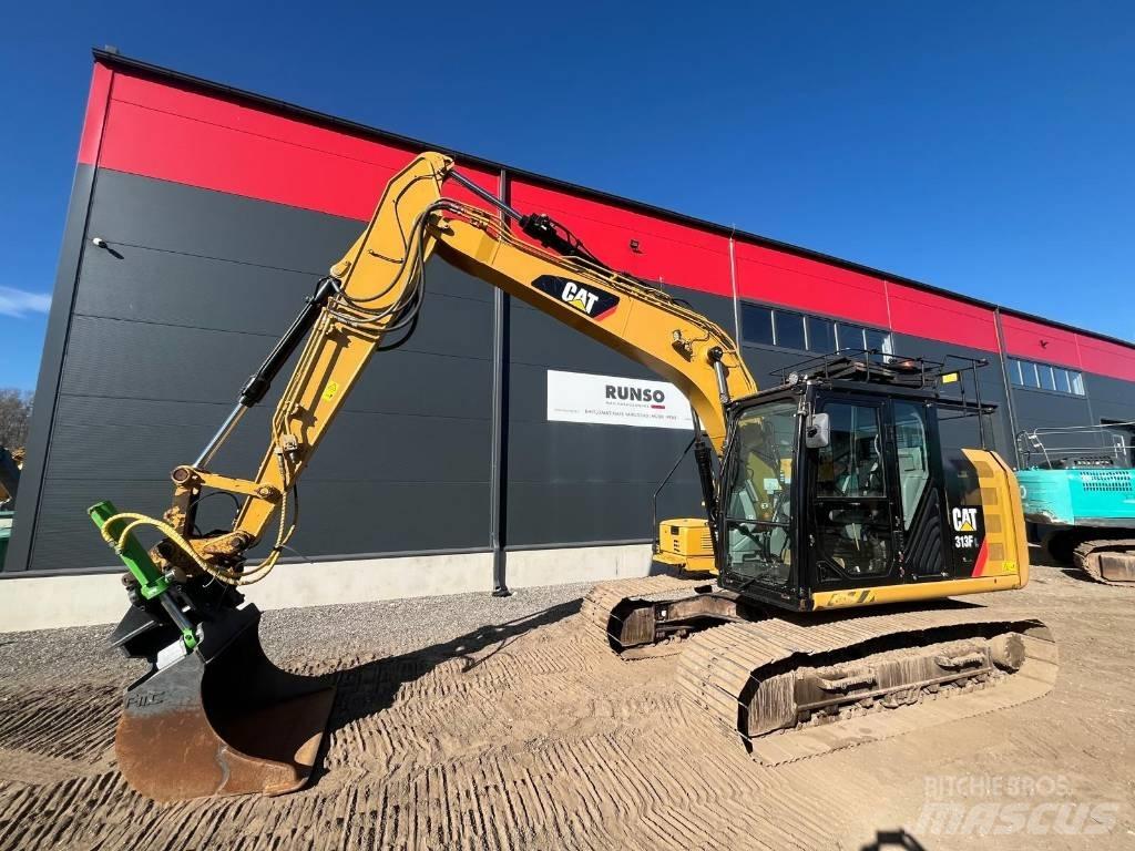 CAT 313 F L حفارات زحافة