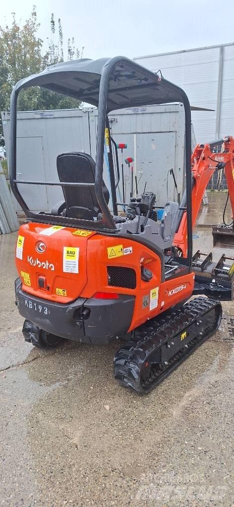 Kubota KX 019-4 حفارات صغيرة أقل من 7 طن (حفارات صغيرة)