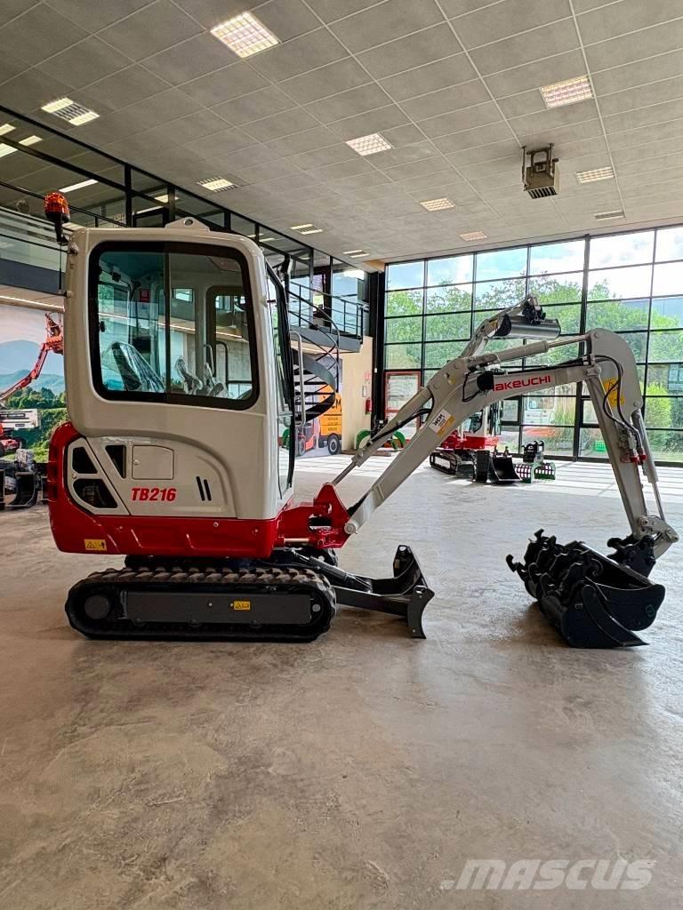 Takeuchi TB 216 حفارات صغيرة أقل من 7 طن (حفارات صغيرة)