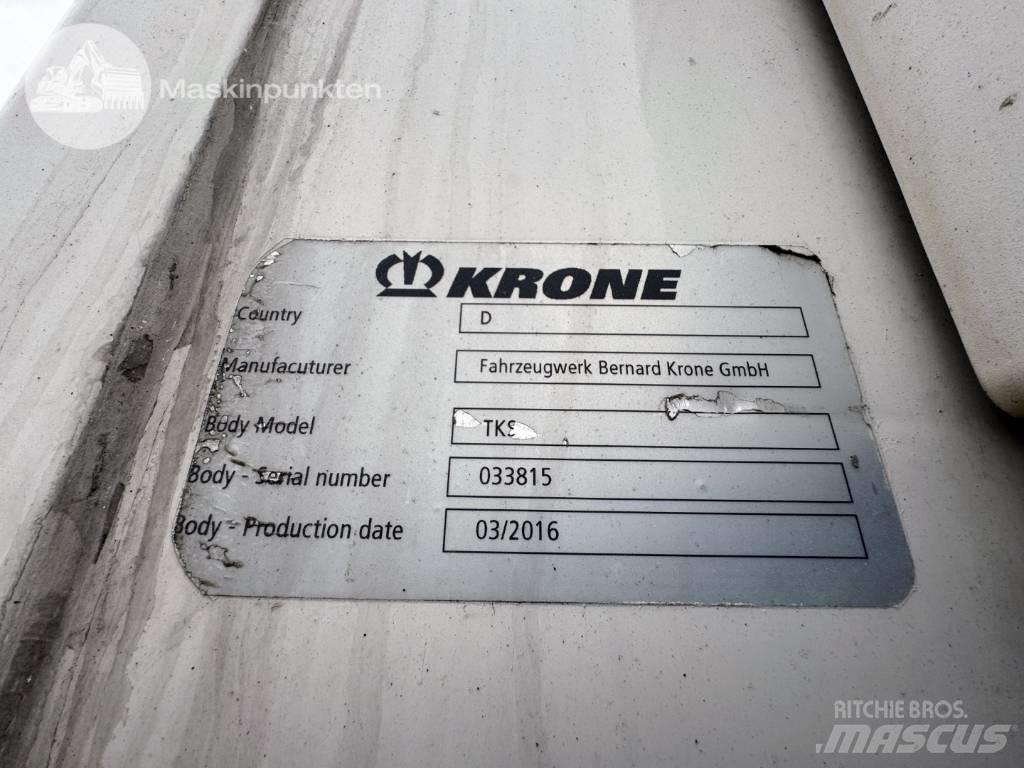 Krone SD نصف مقطورات بدرجة حرارة قابلة للضبط