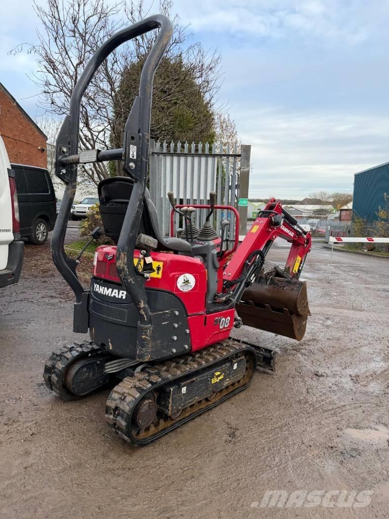 Yanmar SV 08 حفارات صغيرة أقل من 7 طن (حفارات صغيرة)