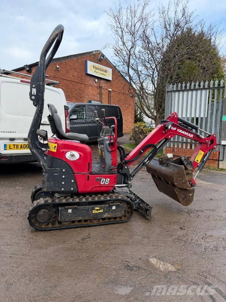 Yanmar SV 08 حفارات صغيرة أقل من 7 طن (حفارات صغيرة)