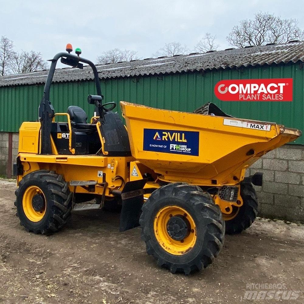 JCB 6TFT عربات نقل قلابة للمواقع
