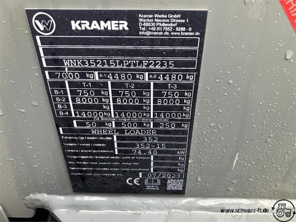 Kramer KL 35.8T رافعات سلة تلسكوبية