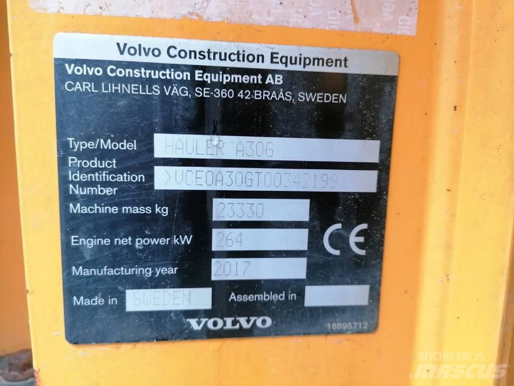 Volvo A 30 G ساحبات مفصلية
