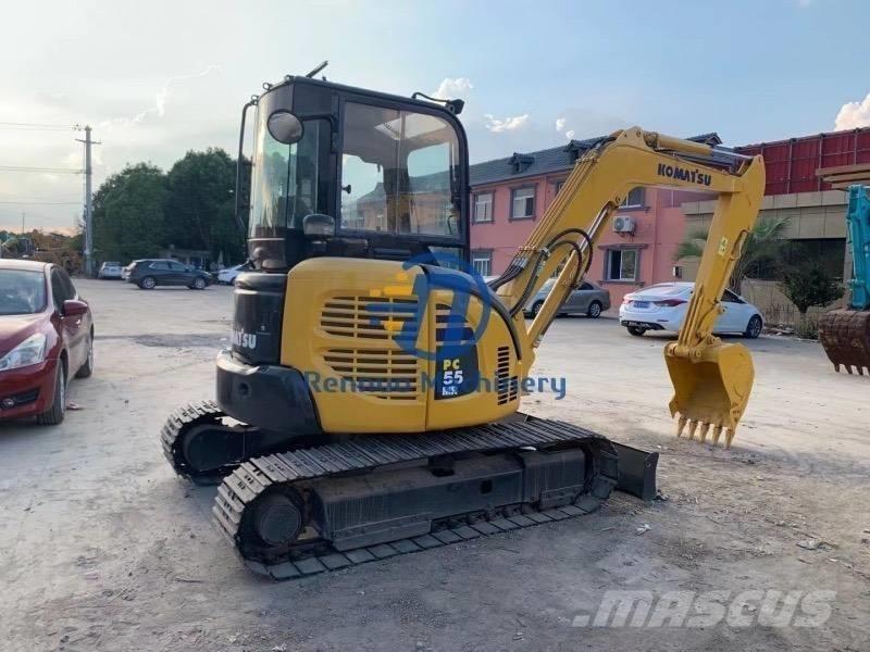 Komatsu PC 55 MR حفارات صغيرة أقل من 7 طن (حفارات صغيرة)