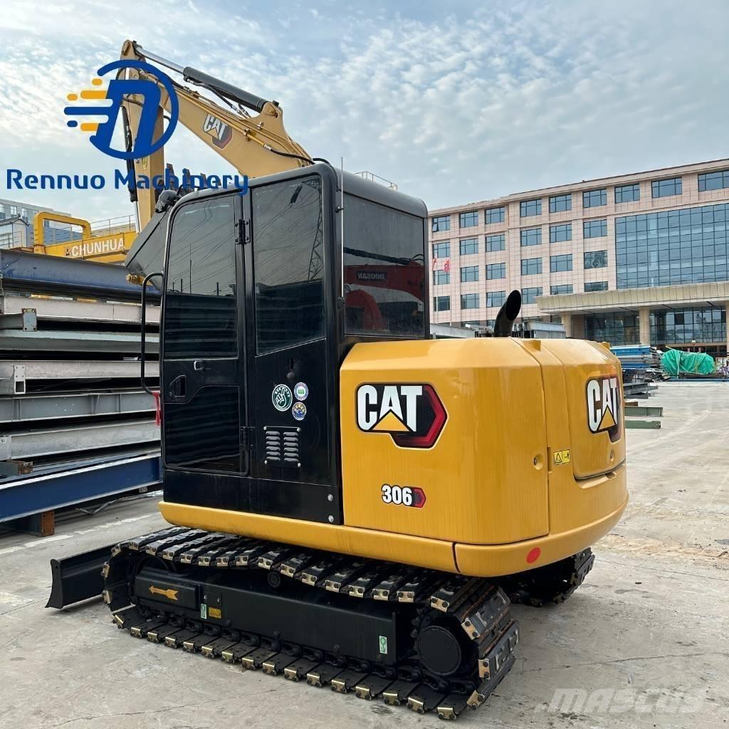 CAT 306E with rubber حفارات صغيرة أقل من 7 طن (حفارات صغيرة)