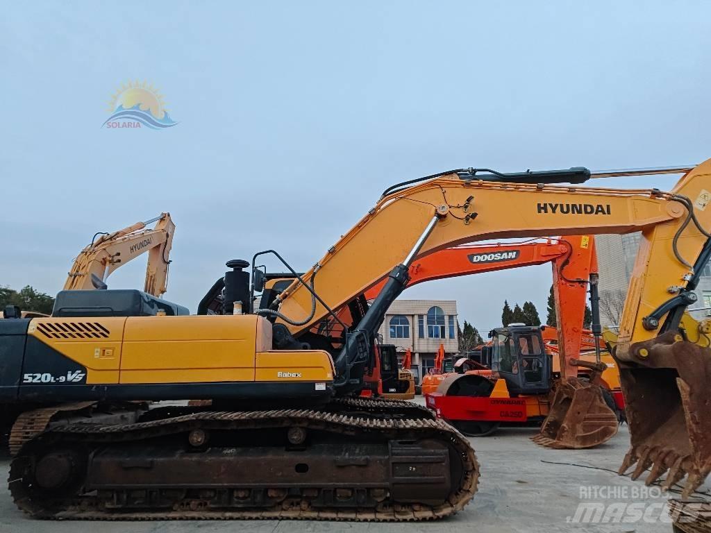 Hyundai R520L-9VS حفارات زحافة