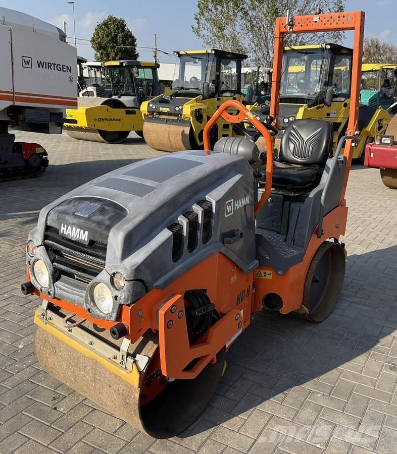 Hamm HD 8 VV مداحل ثنائية الاسطوانة