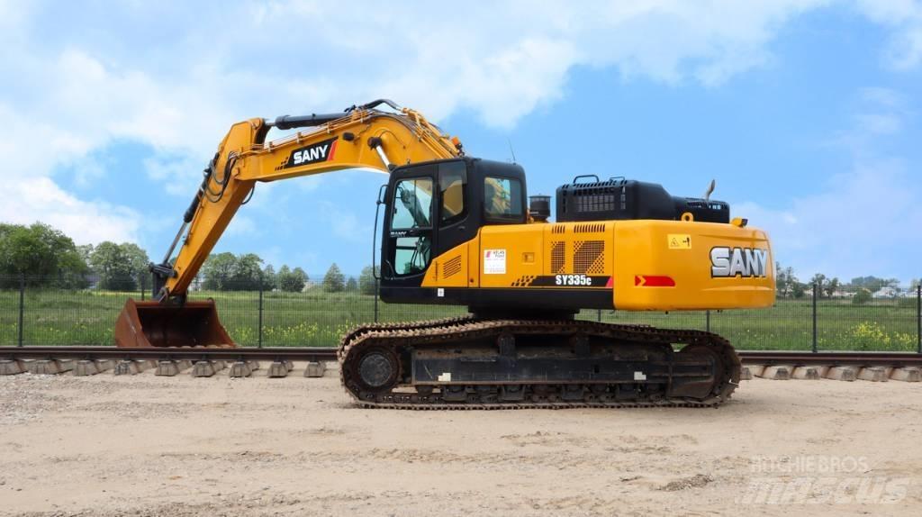 Sany SY 335 C حفارات زحافة