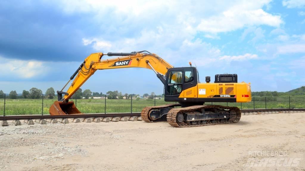 Sany SY 335 C حفارات زحافة