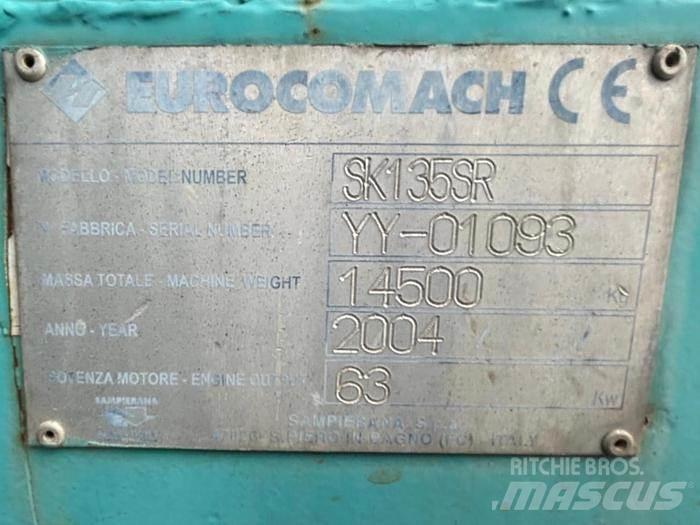 Kobelco SK135SR حفارات خاصة