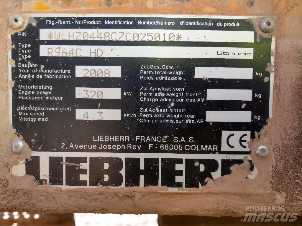 Liebherr R 964 C HD حفارات زحافة