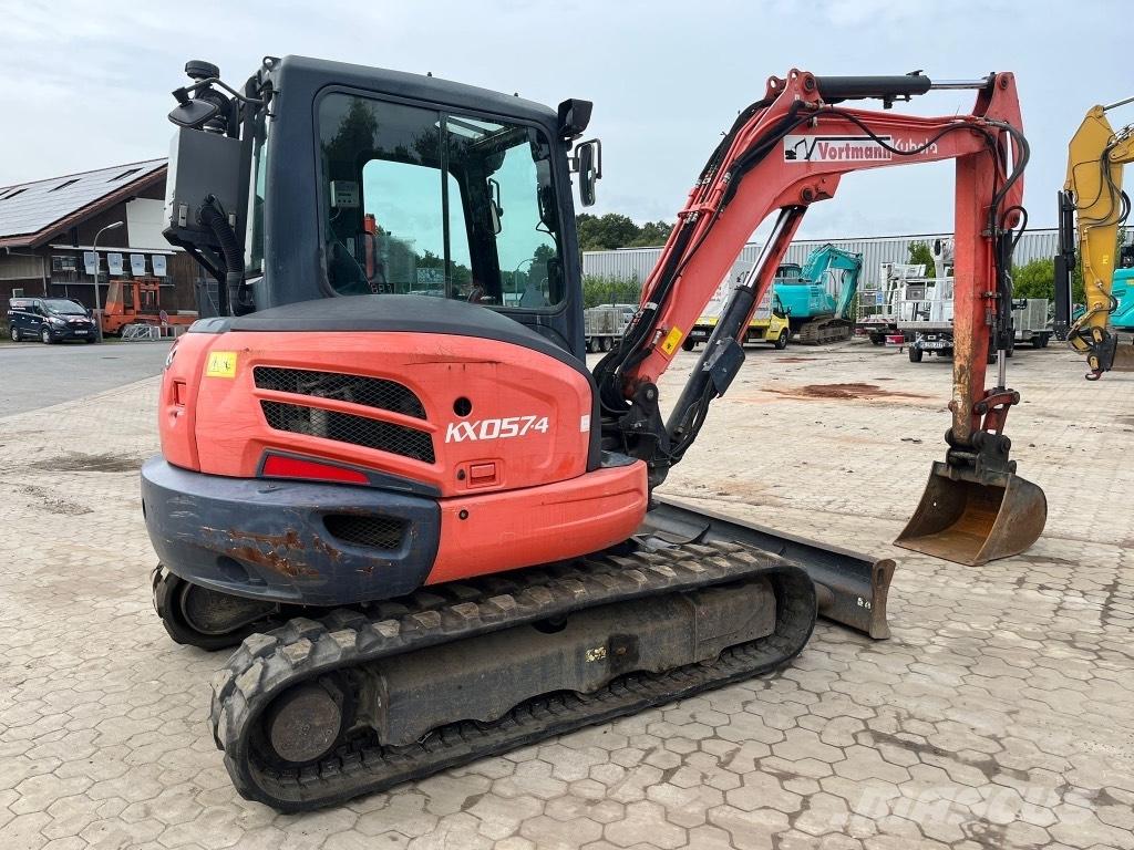 Kubota KX 057-4 حفارات صغيرة أقل من 7 طن (حفارات صغيرة)