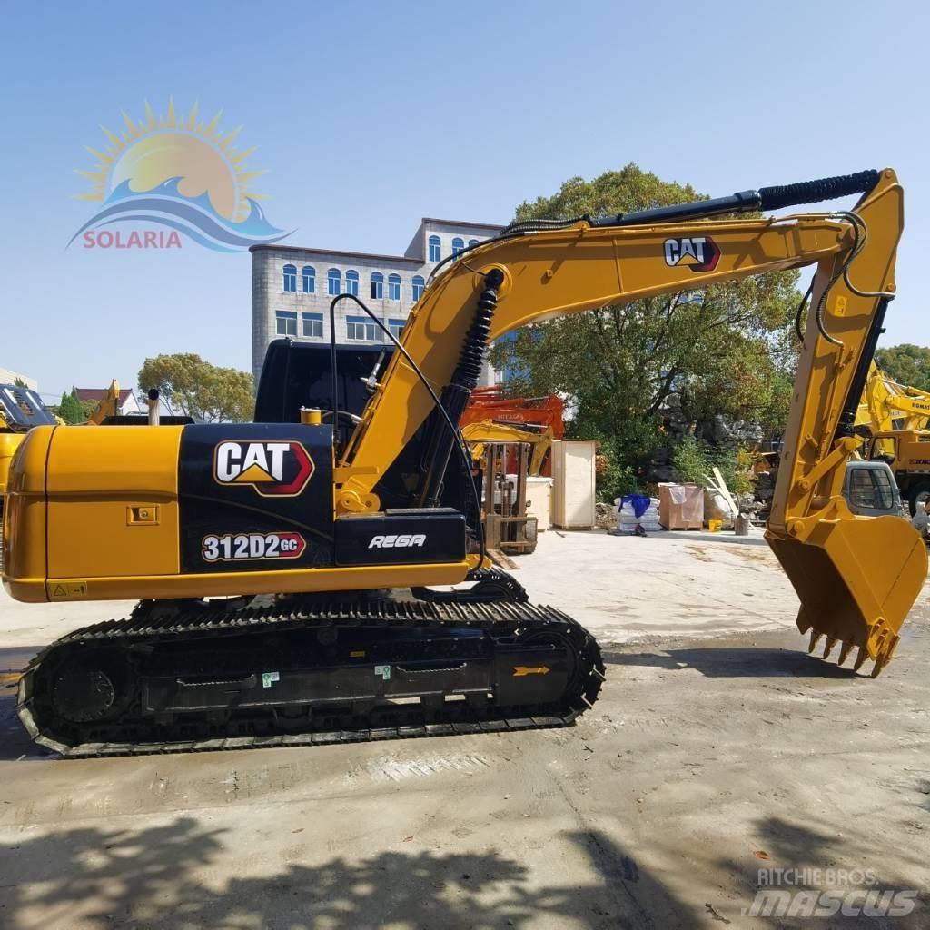 CAT 312 D2 GC حفارات زحافة