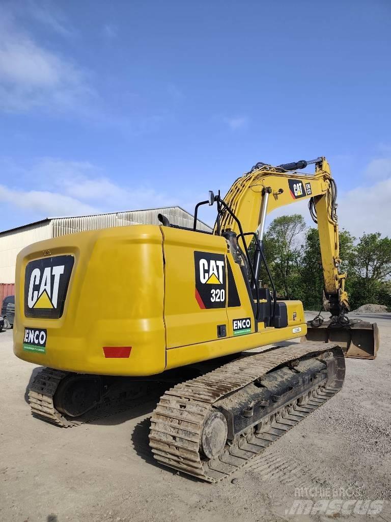CAT 320 EL حفارات زحافة