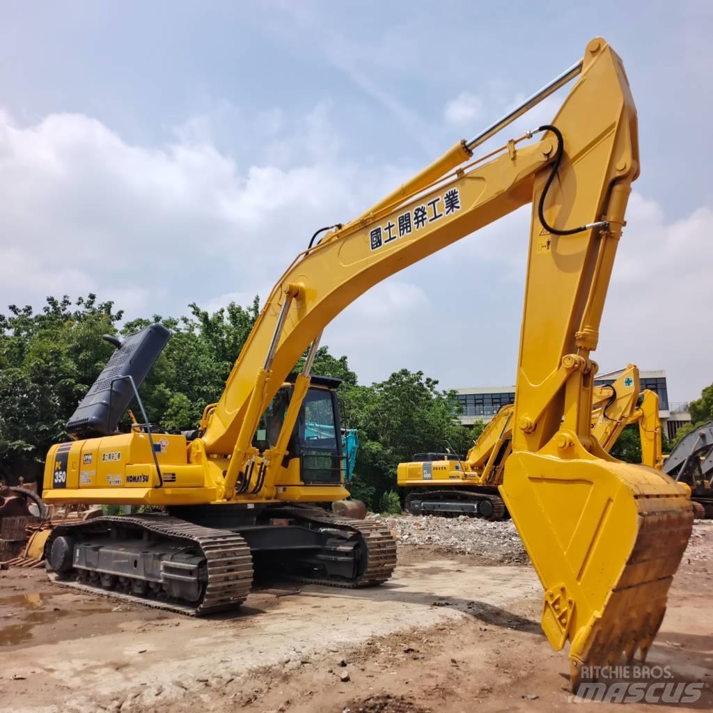 Komatsu PC 350 LC حفارات زحافة